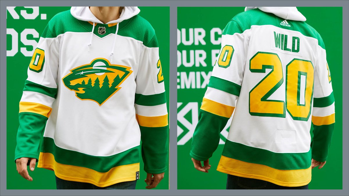 minnesota wild retro jersey