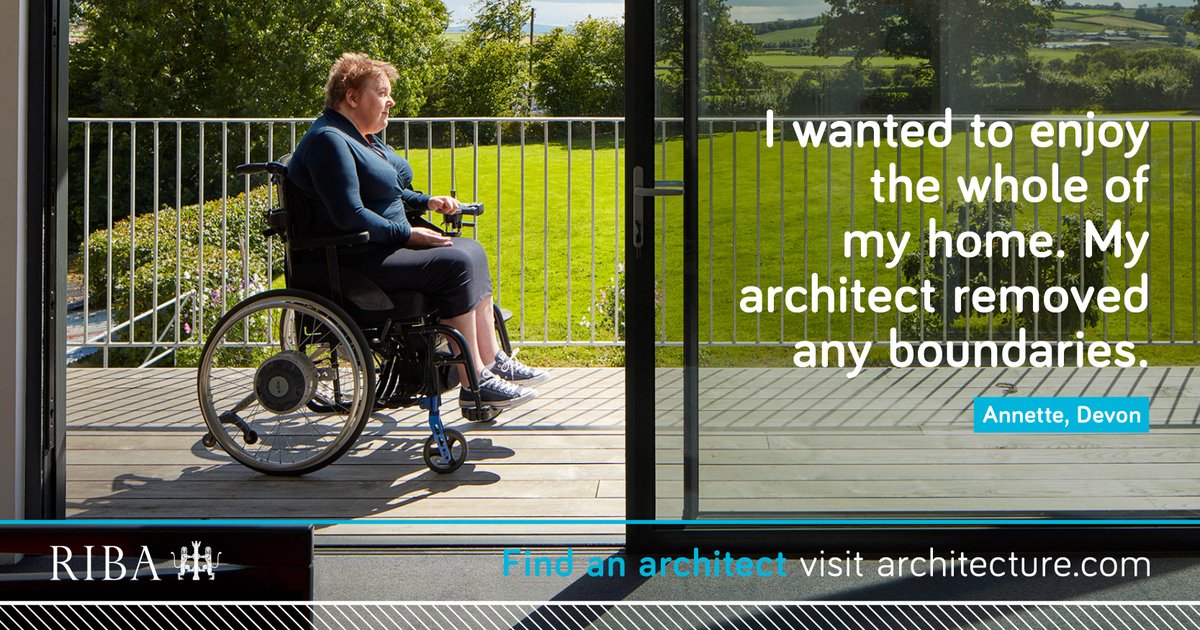 RIBA's tweet photo. If you're thinking about building or renovating, an architect will help you get more from your home. Good design will improve your quality of life. Find the right practice for your project using our free service #FindAnArchitect: https://t.co/WmipXkILis https://t.co/xYeg0LnKqf