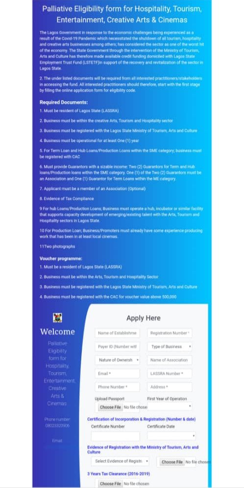 The Lagos State Govt tweet media