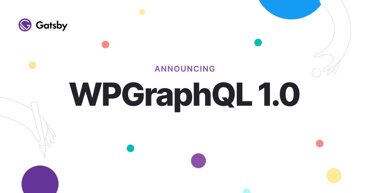 Gatsby (@gatsbyjs) on Twitter photo 🎊Congratulations to the <a href="/wpgraphql/">GraphQL for WordPress</a> team on the launch of WPGraphQL 1.0!
➡️wpgraphql.com/2020/11/16/ann…
👍🏽 Getting started has never been more straight-forward and data-fetching has never been faster. 🎊Congratulations to the <a href="/wpgraphql/">GraphQL for WordPress</a> team on the launch of WPGraphQL 1.0!
➡️wpgraphql.com/2020/11/16/ann…
👍🏽 Getting started has never been more straight-forward and data-fetching has never been faster.