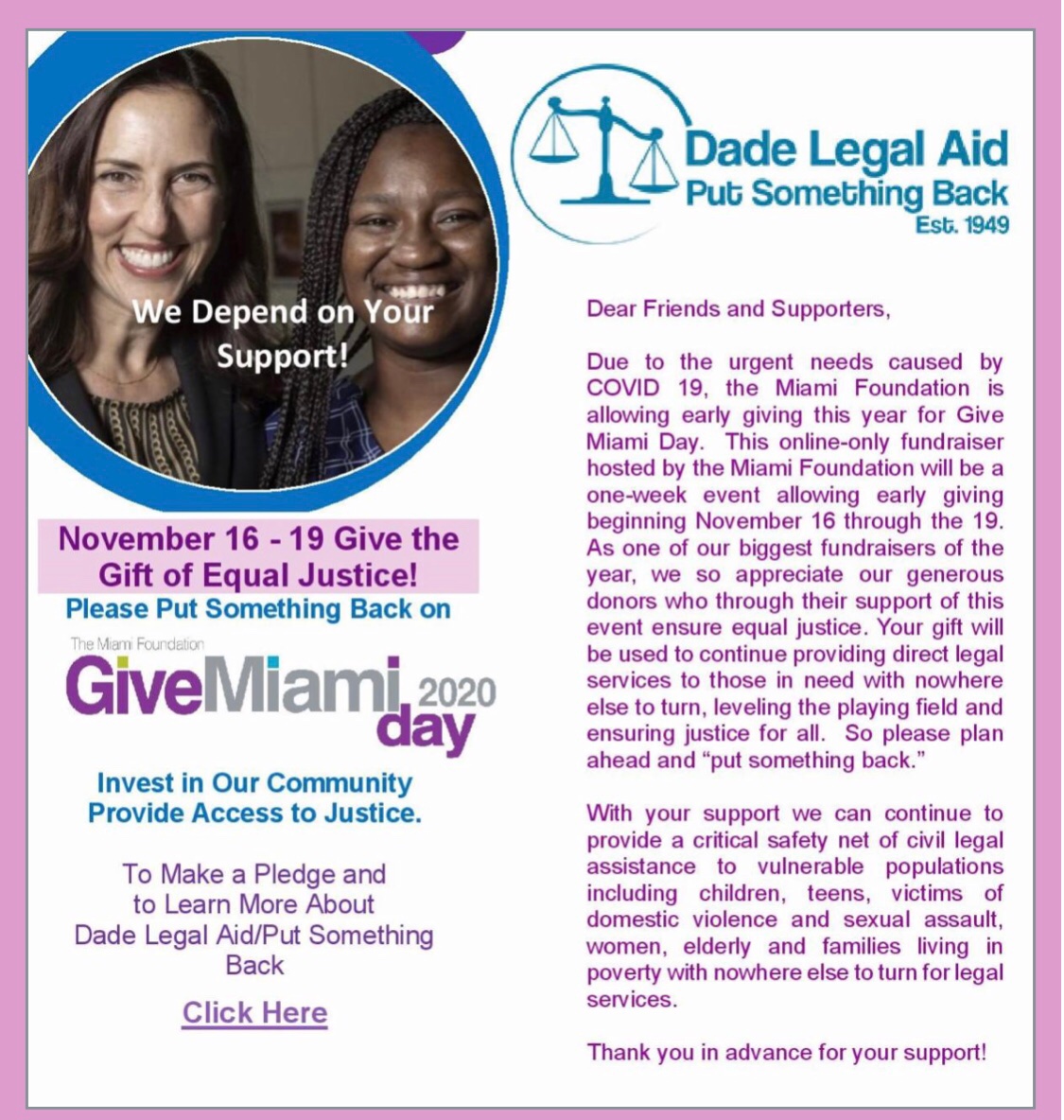Dade Legal Aid & PSB tweet media