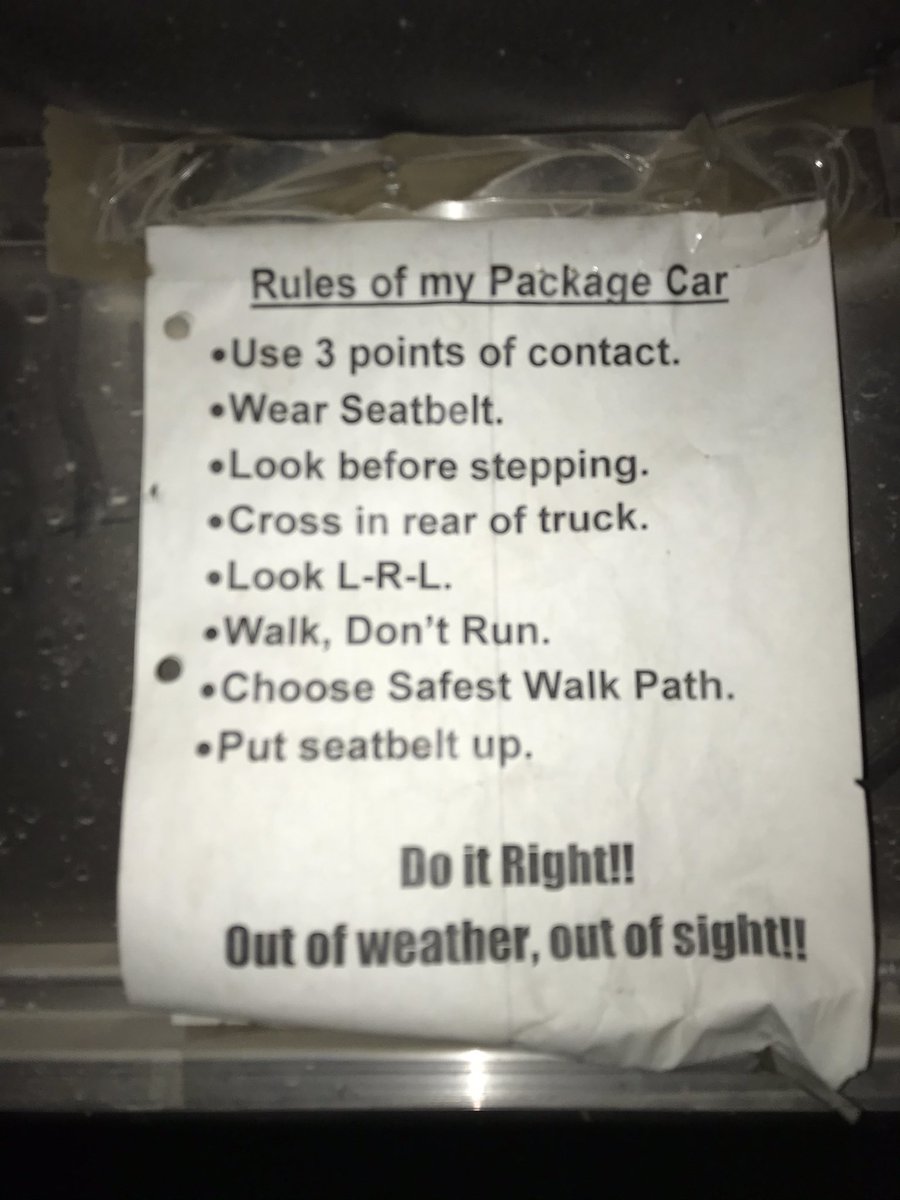Driver Helper Safety - There is no “I” in Team.  It’s all about teamwork. @drdavisups  <a href="/sdaniels3ups/">Steven Daniels</a> <a href="/CP_UPSers/">Central Plains</a> <a href="/ExperienceUPS/">Experience UPS</a> <a href="/chipcook4/">chip cook</a> <a href="/marc_peeler/">Lenexa NW CHSP</a>