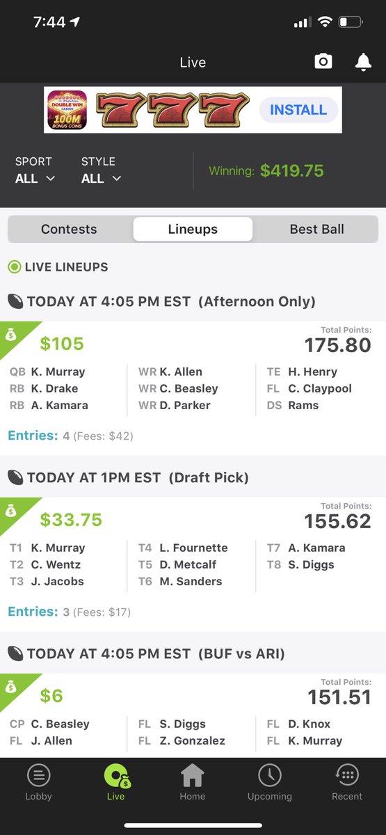 914x201DFS's tweet photo. What a great weekend DK Cores sweep and FD has a big dah as well! YOU WONT WANT TO MISS OUR NBA PACKAGE! SIGN UP TODAY AND YOU GET REST OF NFL FOR FREE! #DFS #FANDUEL #NFL #NBA #NFLDFS #NBADFS #SPORTSBETTING #DAILYFANTASYSPORTS https://t.co/wTRfJlGBQS