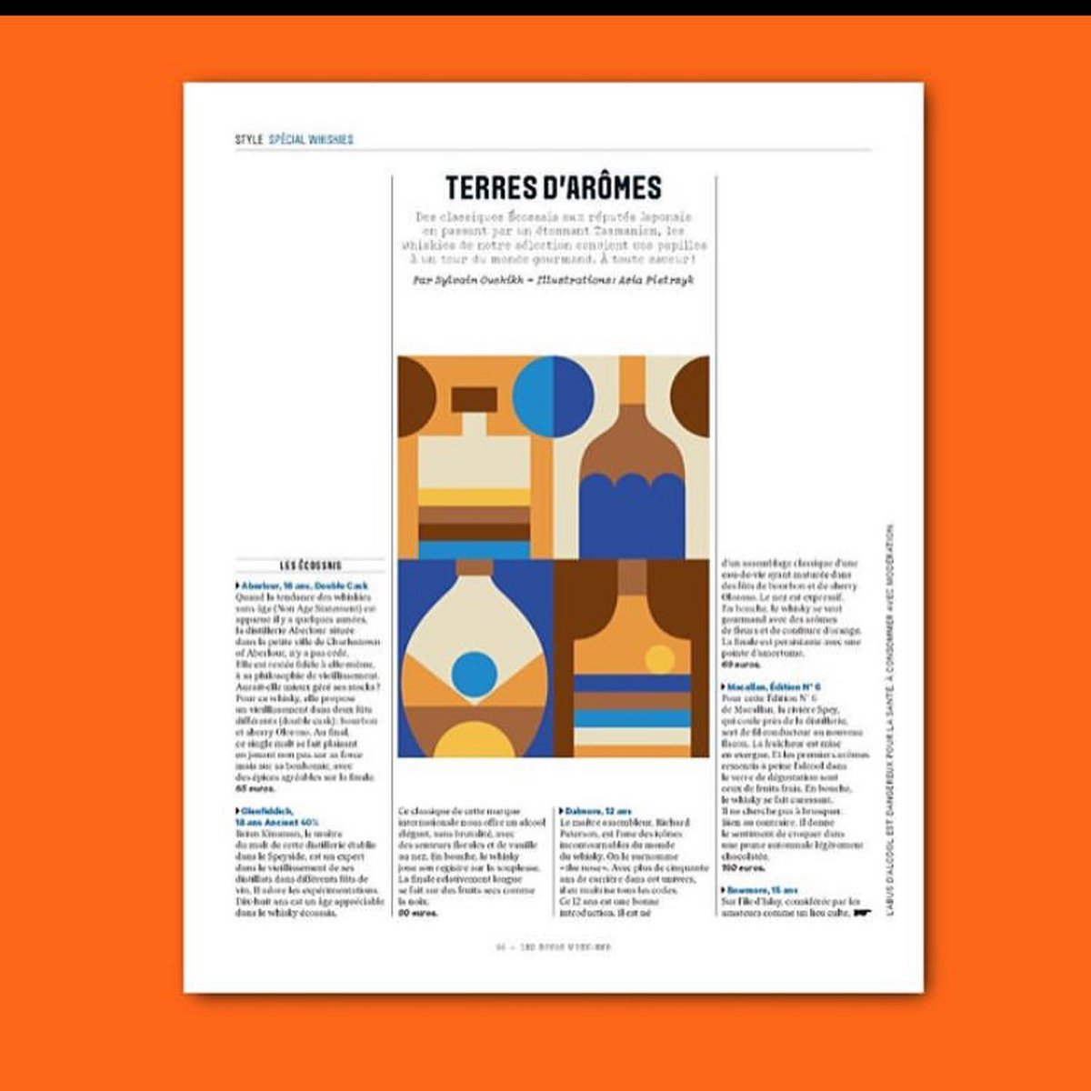 MarlenaAgency's tweet photo. New illustrations by Asia Pietrzyk for @LesEchosWeekEnd! #illustration #abstract #colors #lesechosweekend https://t.co/FZPp9SEBPZ