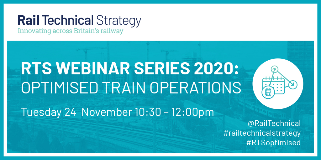 RailTechnical's tweet photo. At next week's #RTSoptimised webinar, we're discussing #rail's timetabling strategy and future.
@GTRailUK CEO Patrick Verwer will give a keynote sharing his views on why 'optimised train operations' is a key priority for rail.
Register now: https://t.co/wzKSw3QUlF #TPDay2020 https://t.co/Tidh6y9Ife