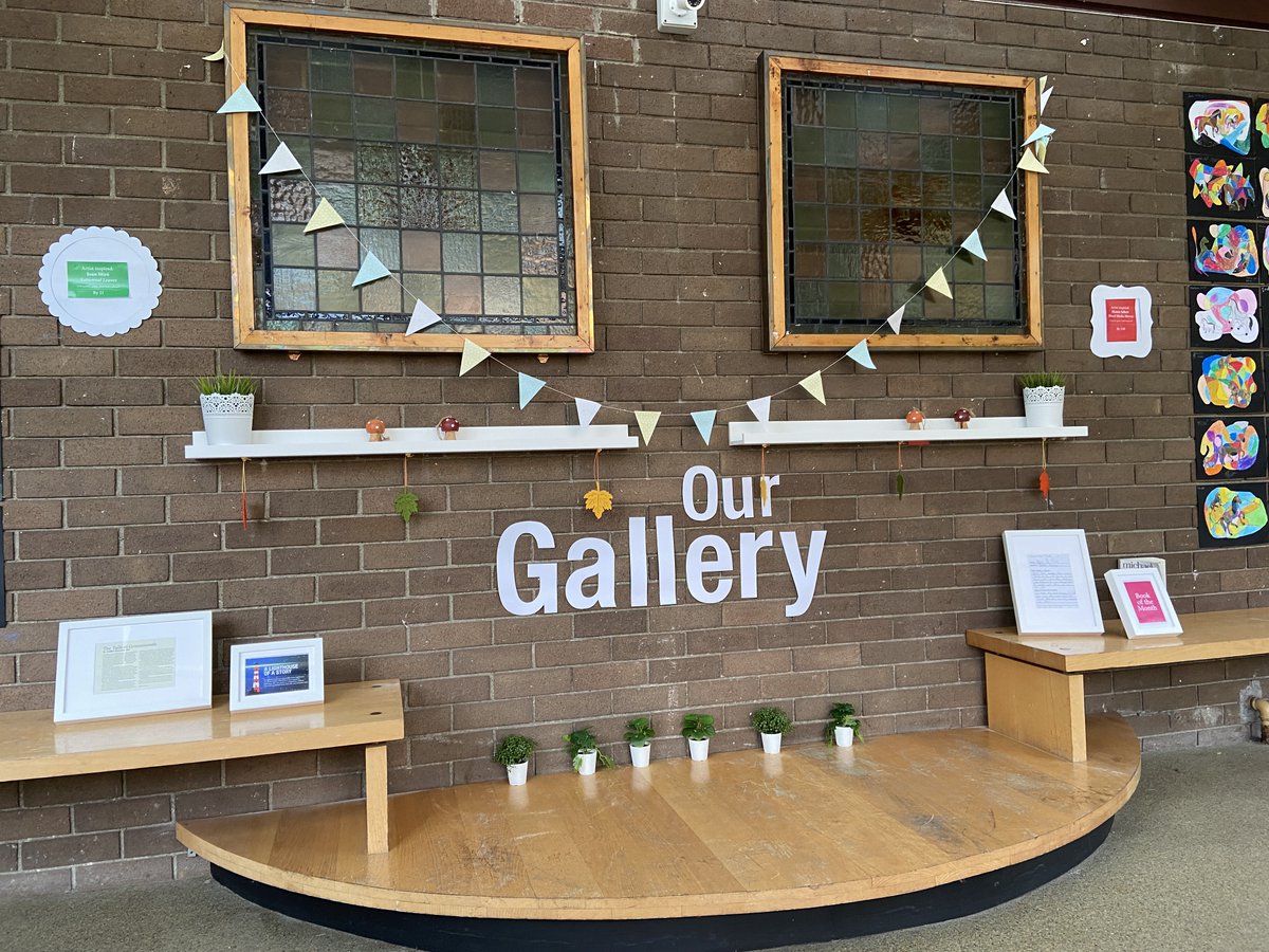 alexcollege's tweet photo. The Junior School Art Gallery has been updated! We love these autumnal works by J1 and J3R inspired by artists Joan Miró and Mainie Jellet #CreativeAlex https://t.co/EDIZP8pQ66