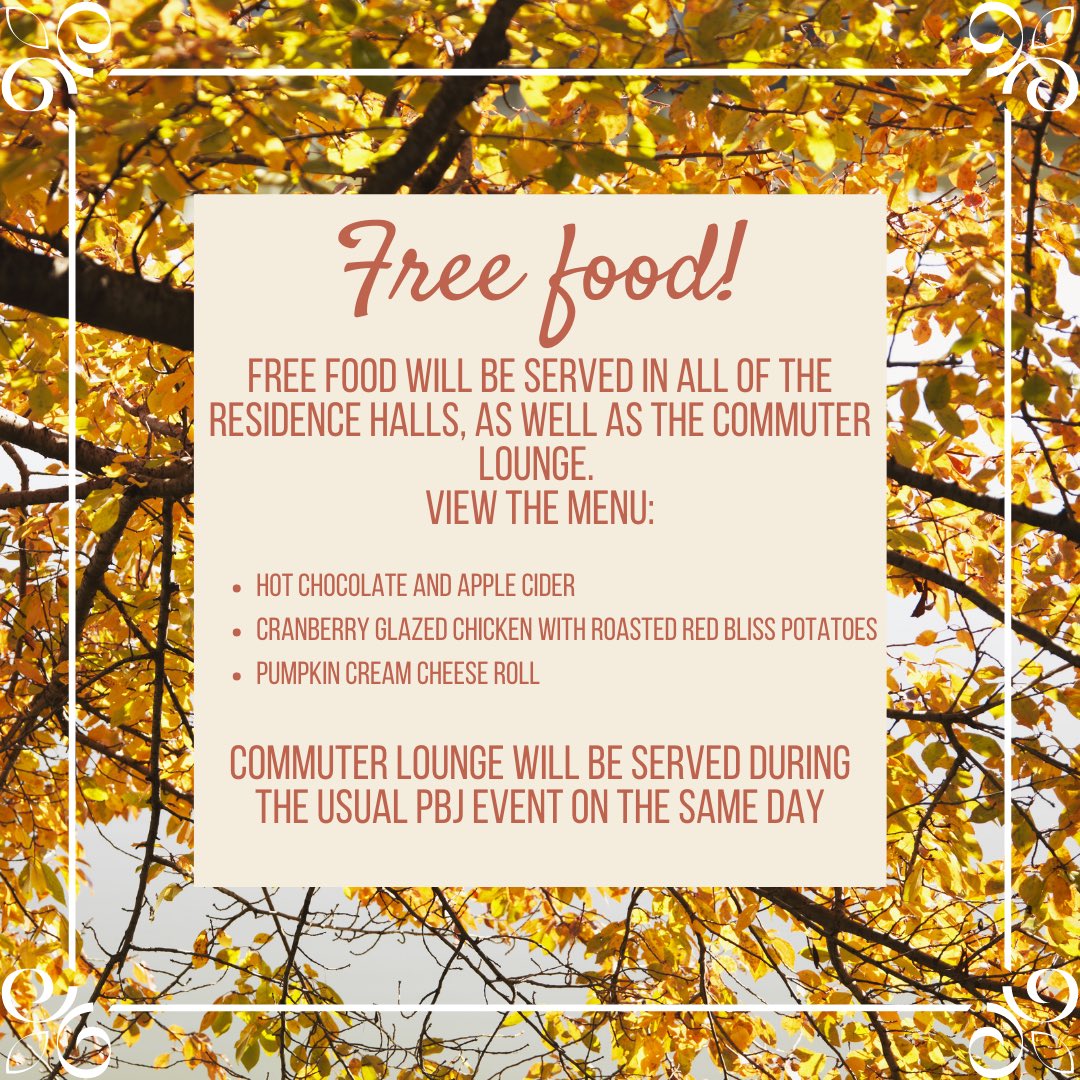 DuqSGA's tweet photo. Join us for our fall festival this Wednesday! Free food, games, and prizes! Go Dukes! https://t.co/fahAhRqniW