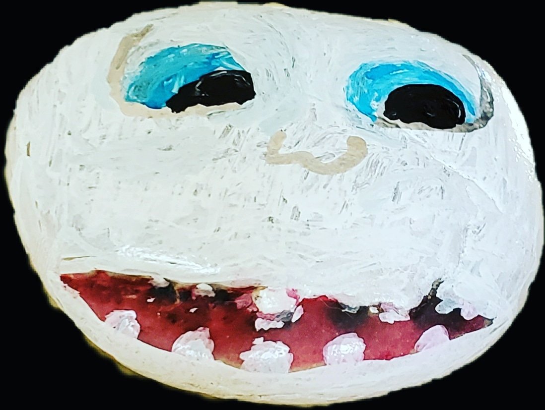 AuthorBarbie's tweet photo. Trying out #rockpainting this is my 2nd one. I'm loving my #Arteza #paintpens. #artwork #artist #MondayMotivation let me know what you think! https://t.co/YGxHBAA79r
