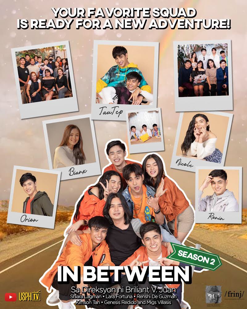 BLinbetween's tweet photo. Your favorite Squad is ready to take on a new adventure as @usphtv with Direk @briliantjuan, @VillasisMigs, @genesis_redido, @kimson_tan, @renshideguzman, @shiaralagman and @_larafortuna inked an agreement for a brand new season very soon.
Ready, Set, BOOM!
#InBetweenSeason2 https://t.co/EJgAm8ClKU