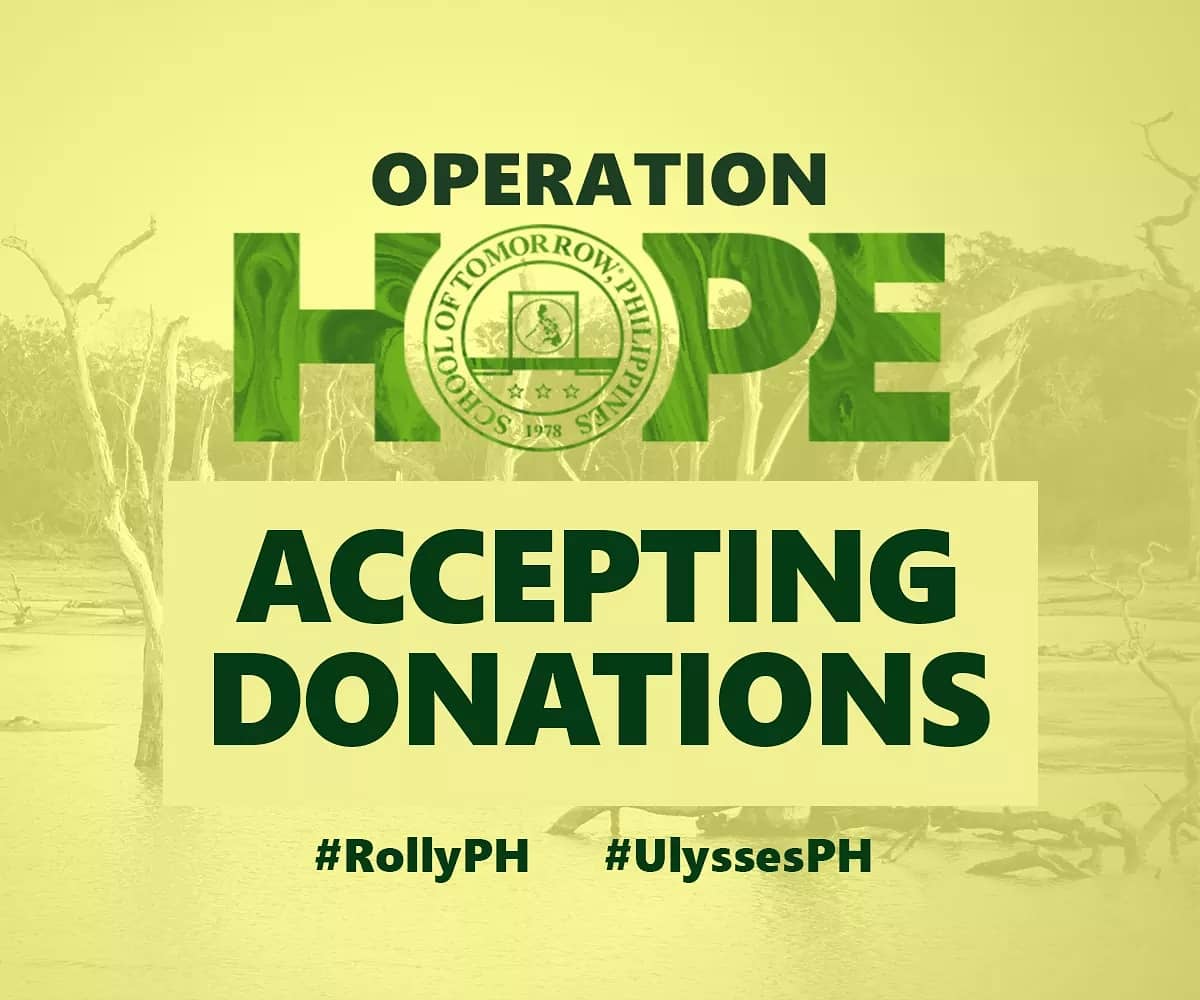 SOTPhilippines's tweet photo. #OperationHOPE
#SOTPhil
#UlyssesPH #RollyPH https://t.co/H84RZalDyX