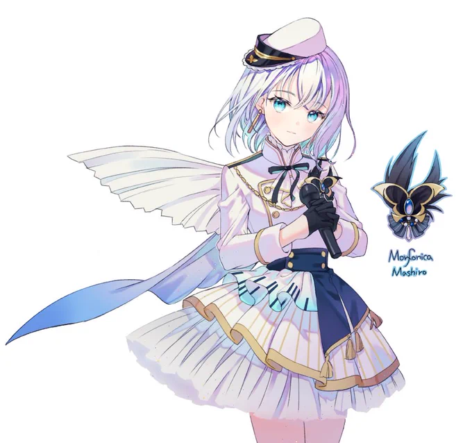 ましろ🦋 #バンドリ 