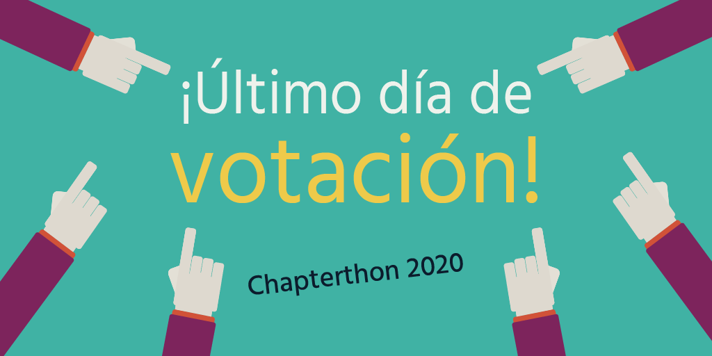ISOC_Community's tweet photo. Vamos, vamos!! 😉A votar! #Chapterthon2020 #IHeartTheInternet 💛 https://t.co/F7uvUvNWNm https://t.co/wvNyO0pXi4