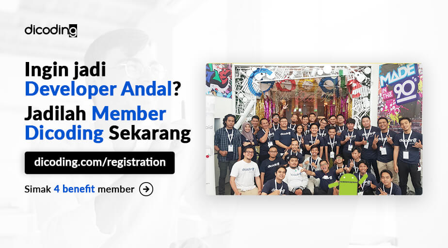 dicoding's tweet image. Sejak 2015 telah mengentaskan ribuan lulusan yang berkarir startup hingga mancanegara
Kamu juga #SiapJadiExpert?
Yuk gabung:
👉 dicoding.com/registration
#dicodingacademy #dicodingchallenge #dicodingjob #dicodingevent