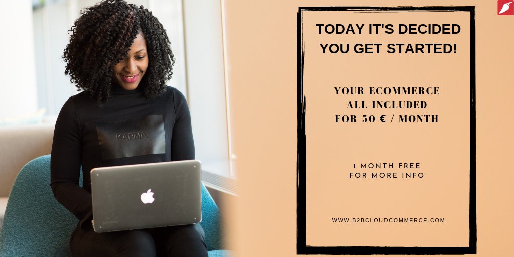 SolidPepper's tweet photo. #MondayMotivation Today it's decided you get started your ecommerce all included for only 50€/month🤩🤩1 month free, let's try
➡️https://t.co/GvSB420EaF  
#Retail #BTOB #B2C #CustomerExperience https://t.co/9RLIRa3zLw