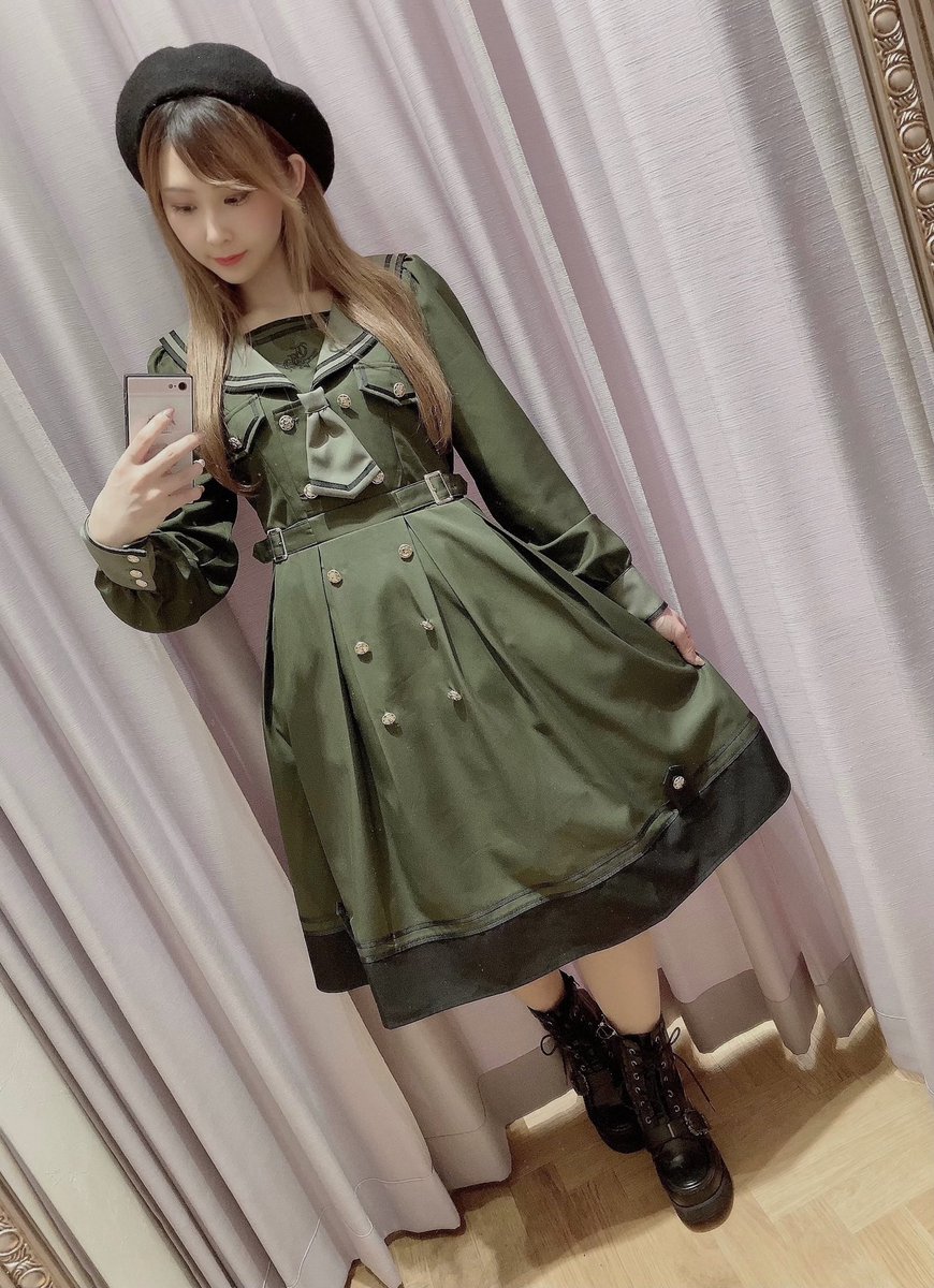 22超人気 Amavel ミリタリーワンピース キャスケット 多様な Kanematsuusa Com