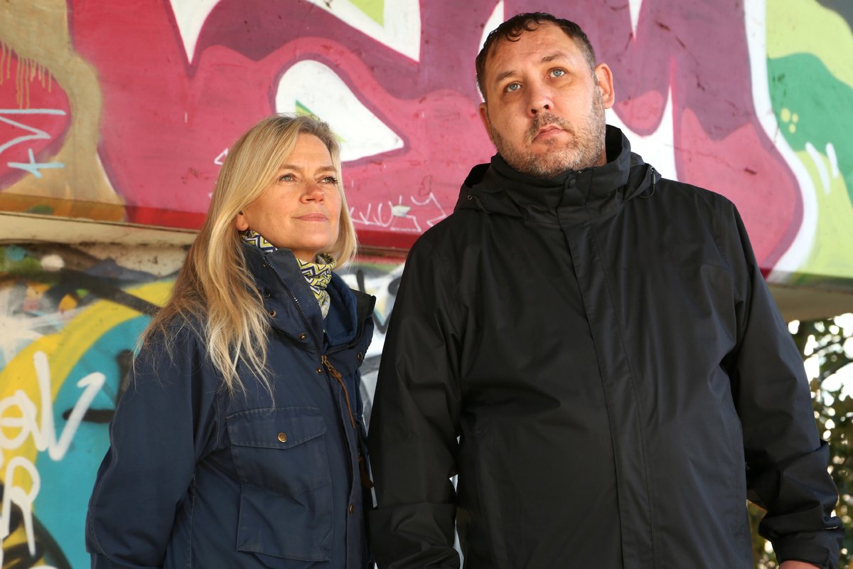 📻  TODAY at 10:45am, tune into <a href="/BBCRadio4/">BBC Radio 4</a> for our new drama 'Karin and Andrew'. 

Based on a real-life friendship, the serial follows Karin &amp; Andrew's journey to capture Manchester's hidden world of street-art 📷

Starring @CiaranGriff83 &amp; <a href="/EveShotton/">Eve Shotton</a> .

 📷  by <a href="/JasonLockPhoto/">Jason Lock</a>