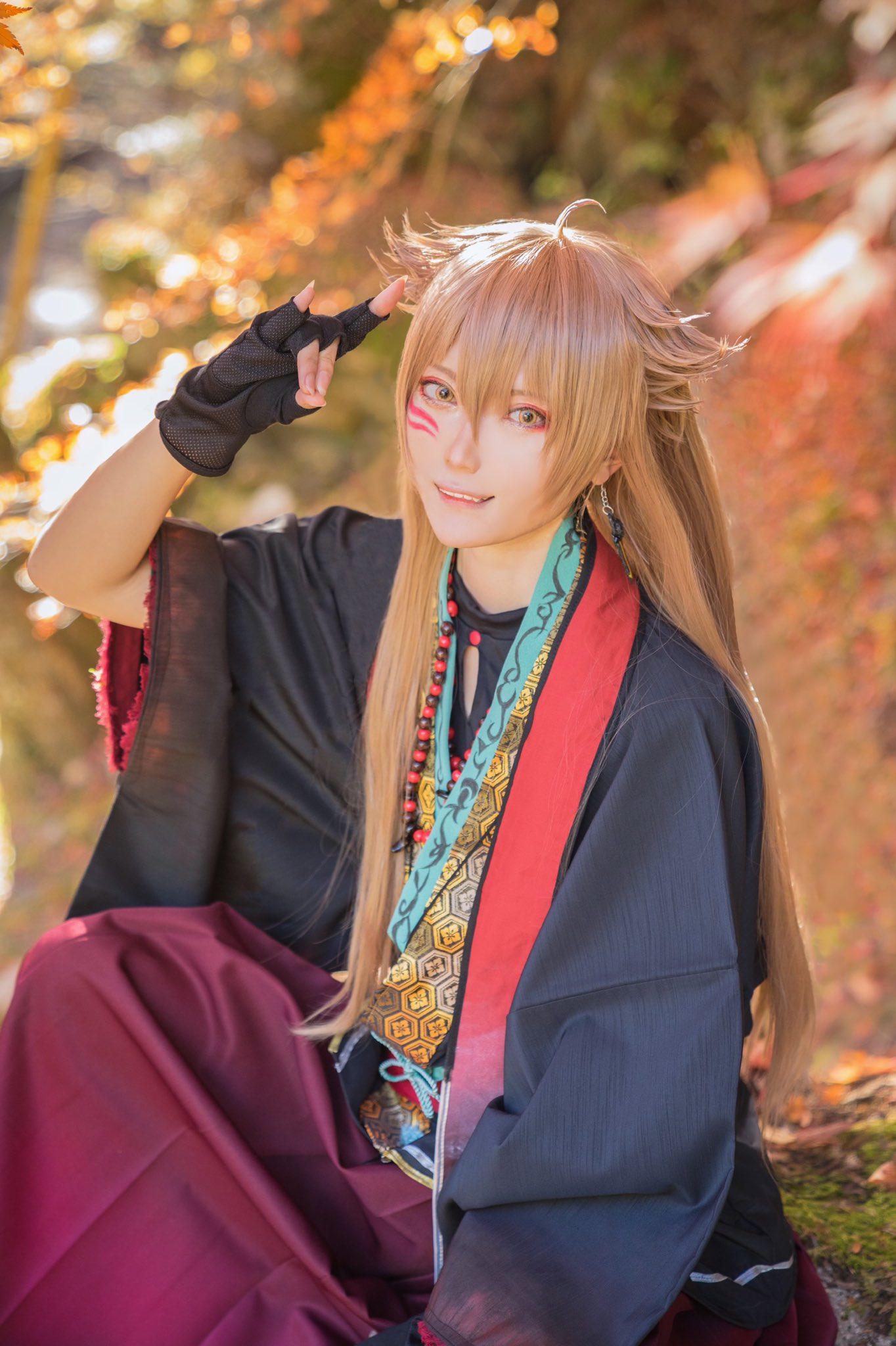 にじさんじ コスプレ 伏見ガク チャイナ 衣装 ウィッグ - コスプレ にじさんじ コスプレ 伏見ガク チャイナ 衣装 ウィッグ - コスプレ