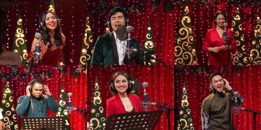 kapusongkim's tweet photo. GMA Singers forevs!

#IsangPusoNgayongPasko
GMA 2020 Christmas Station ID https://t.co/ujGdfeaym3