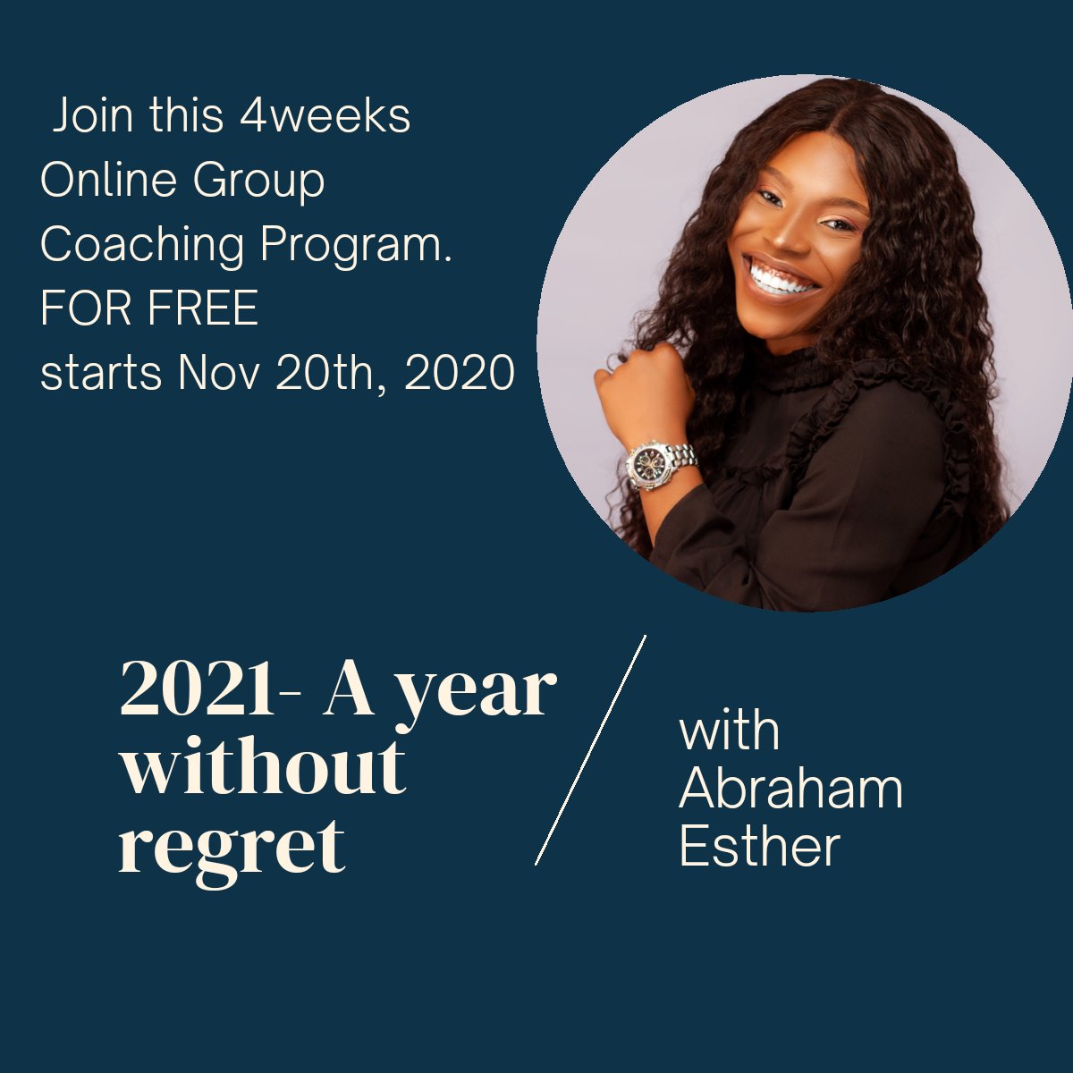 In a few weeks, 2020 will be over. That's a relief to some but a source of regret to others. Let's put an end to yearly regrets. Spend these last few weeks in 2020, discovering why every year ends the same. mailchi.mp/7afb93b22218/p…