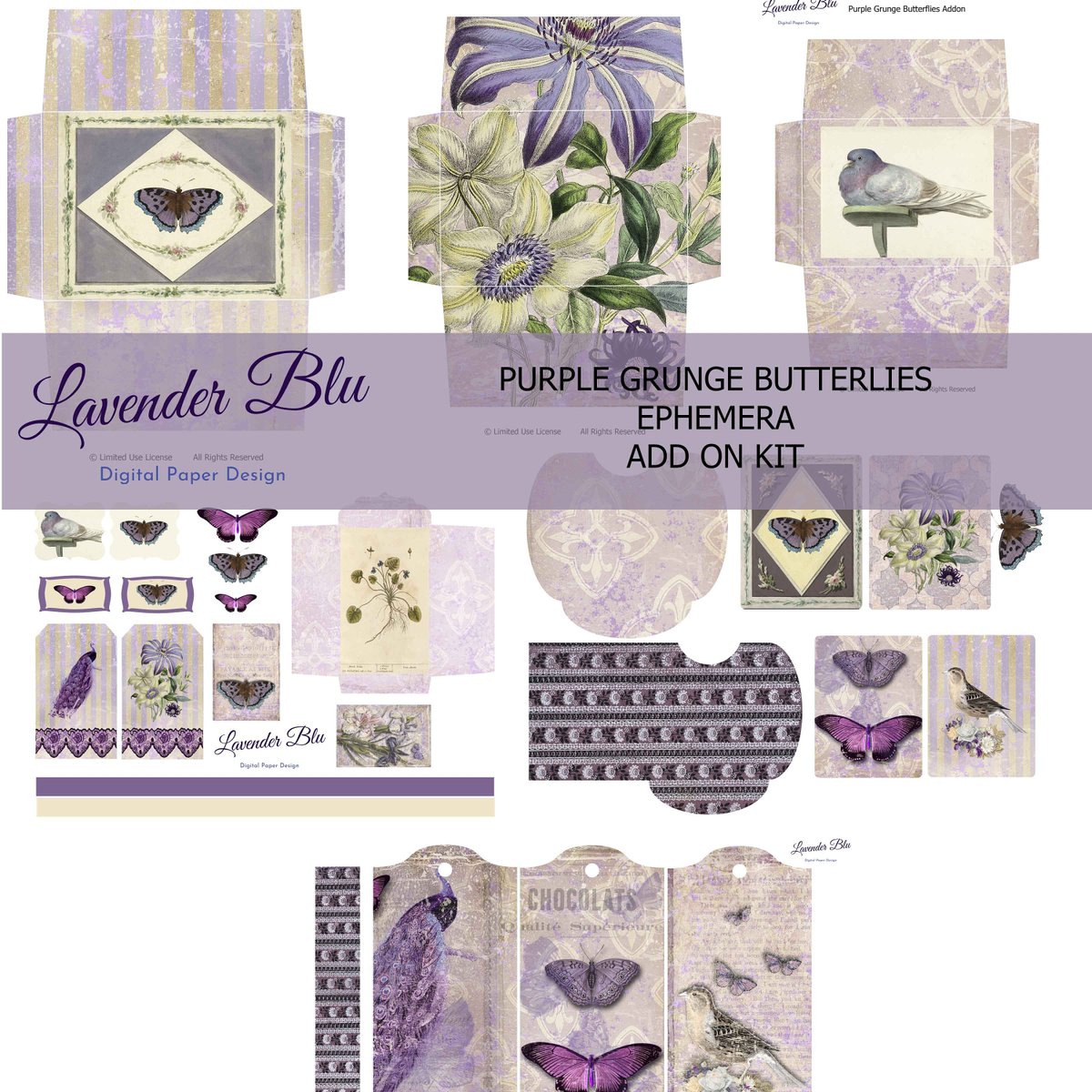 LBluart's tweet photo. Excited to share the latest addition to my #etsy shop: Purple Grunge Butterflies Ephemera Kit | Digital Kit | Printable | Journal Kit https://t.co/40E3s2EVYG #purple #kidscrafts #printablejournal #diykit #papercraftkit #scrapbookjournal #albumpaperkit #vintagescrapbook https://t.co/3AtJUk3Vs3