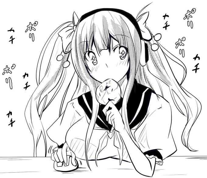 無心??
#花京院ちえり  #ちぇり絵 
