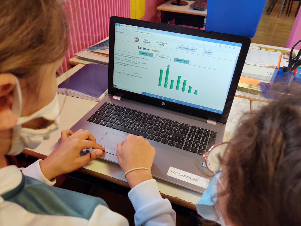 teamaaz's tweet image. Je vous rappelle qu&apos;en ce moment se déroule le #ConcoursCastor (jusqu&apos;au 19/12).
Je le recommande vivement du CM1 à la troisième !
Mes élèves sont à fond et je pense qu&apos;on va gagner cette année 💪😀