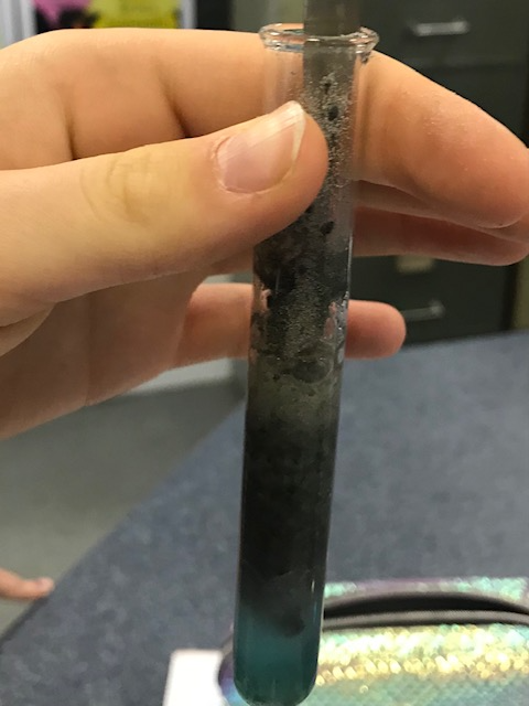 CongletonHS's tweet photo. Last week, Mrs Figiel's Y9 @CHSSciences group learned about 'Displacement Reaction'- which metals are reactive enough to displace another metal from its compound. If you want to know the results, you'll need to read the next issue of the CHS Newsletter! #AchievingSuccessTogether https://t.co/7aDUFiNQAf