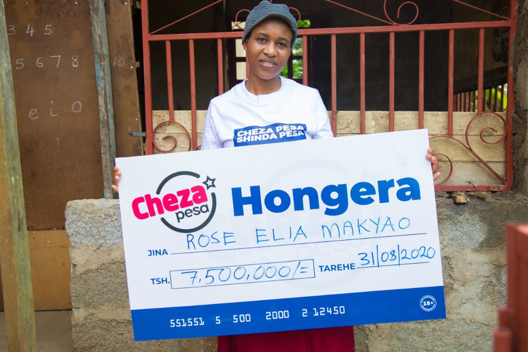 chezapesatz's tweet photo. Hawa ni baadhi ya watu ambao kwa sh 500 tu walioicheza walibahatika kushinda Mamilioni ndani ya dk2 tu ambayo yalienda kubadilisha maisha yao.

Wewe pia unaweza kuwa kwenye orodha hii , cheza sasa ushinde M7.5 ndani ya dk2 tu.

Kamp No; 551551
Kumb No; Weka No 5
Mf; 45627 SHINDA https://t.co/r5Mg3fiCqi