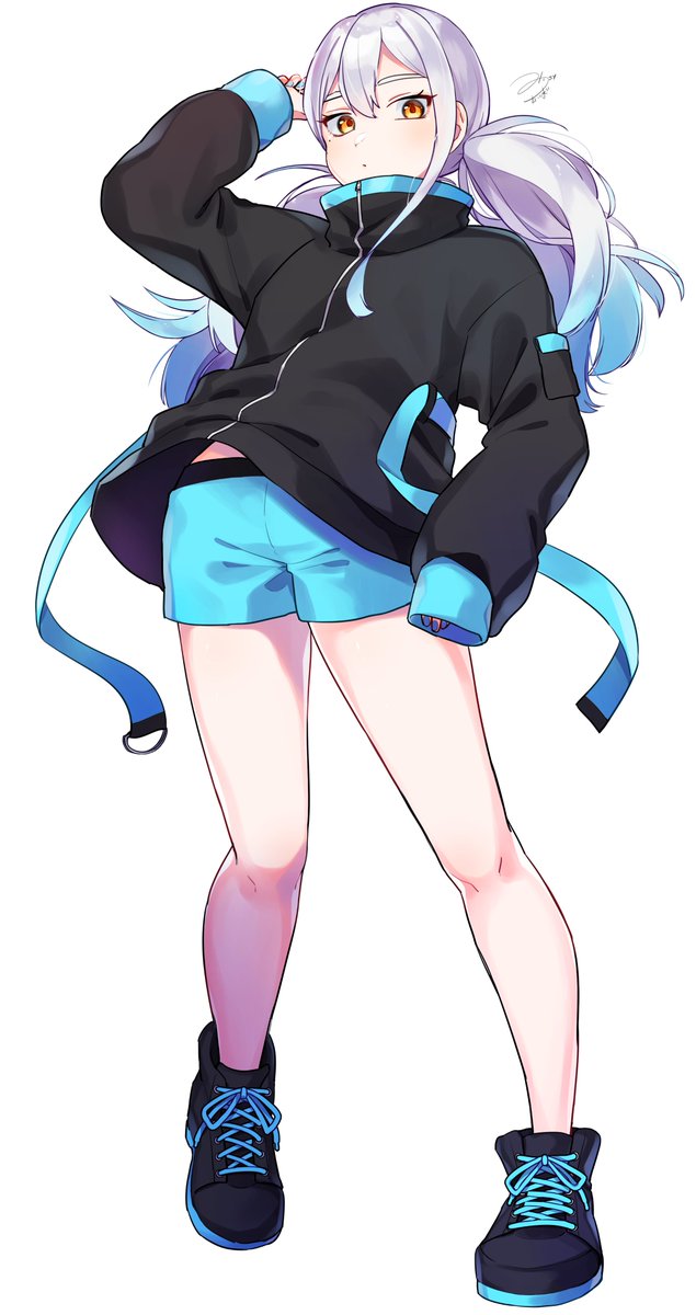 #皆さん線画と塗った後をみせてください 
アイヤー 