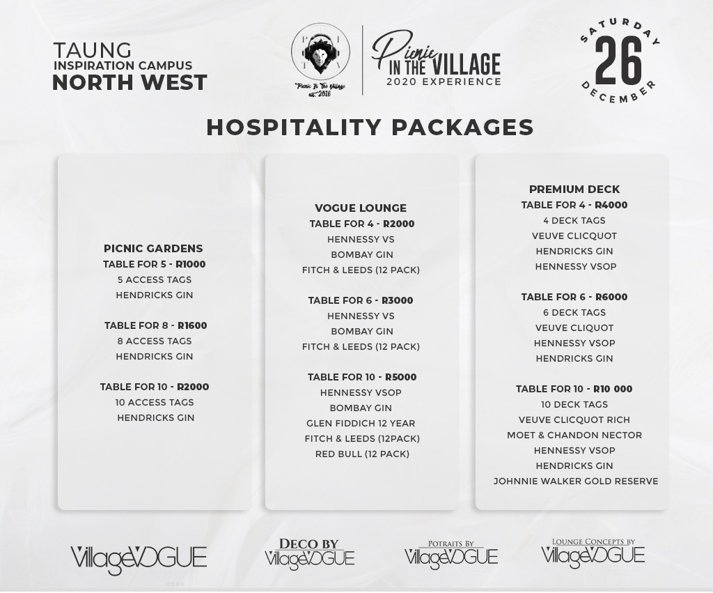 PITV_SA's tweet photo. Table Bookings are finally out!!! We are live, we are PITV!! 🔥 26th December 2020, in the Taung North-West is where we're at!! ✨💯We are definitely having a massive vibe on that day! For payments please refer to the attached acc no. Bookings up until Dec 18th 🙏🏾 https://t.co/9ju8QubVXB