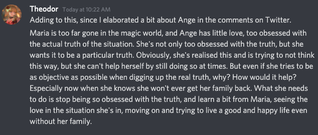 This is getting a bit long lol, but some further thoughts of mine on the theme of escapism that you can read in these images.