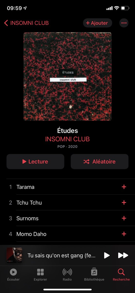 penard_t's tweet photo. Premier album solo INSOMNI CLUB. Dispo partout #MondayMotivation https://t.co/BVwASjMMi4