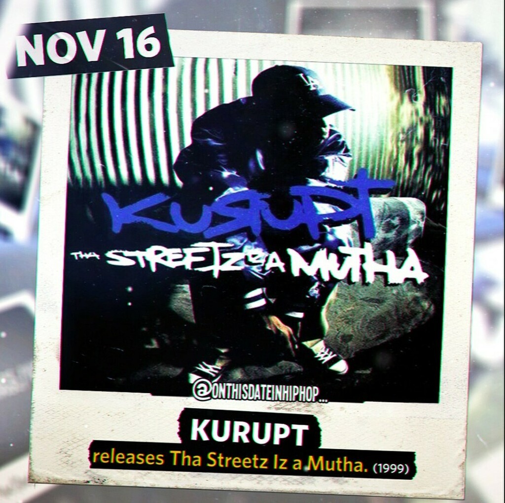 bleepthabastard's tweet photo. SUP FRED!!?? #OnThisDateInHipHop, @therealkuruptsmoonrockgotti released his 2nd album #ThaStreetzIzAMutha. Led by #GirlsAllPause ft @scoedpg and #nateDogg (RIP), #WhoRideWitUs, #WelcomeHome, and a hidden @FredWreck-produced #CallinOutNames, #Kurupt's alb… https://t.co/VH7S1eioyD https://t.co/vhGgD3CCb1