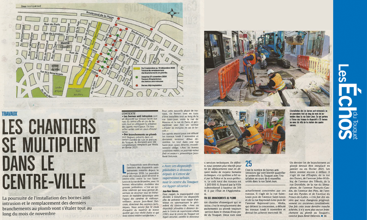 CameUrbaco's tweet photo. Mise en lumière des bornes escamotables G30 CAME URBACO au coeur de la sécurisation du centre-ville LE TOUQUET.
"Avec ces dispositifs pilotables à distance depuis le centre de supervision urbain, tout le centre du Touquet est hyper-sécurisé"
#securité #supervision @LesEchos https://t.co/Yb1lGtkMiB