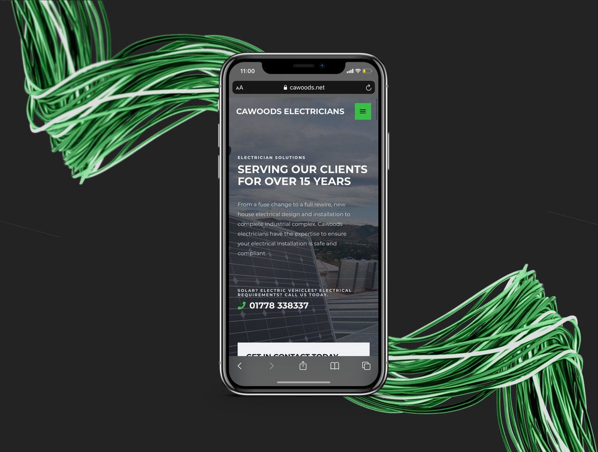 WEBSITE LAUNCH 🚀 CAWOODS.NET
We built their site to place more focus on their EV Charging &amp; Solar avenues of the business🚘

Attached lead form we can clearly run PPC campaigns along with E-Marketing &amp; SEO in order to get leads directly through the website.