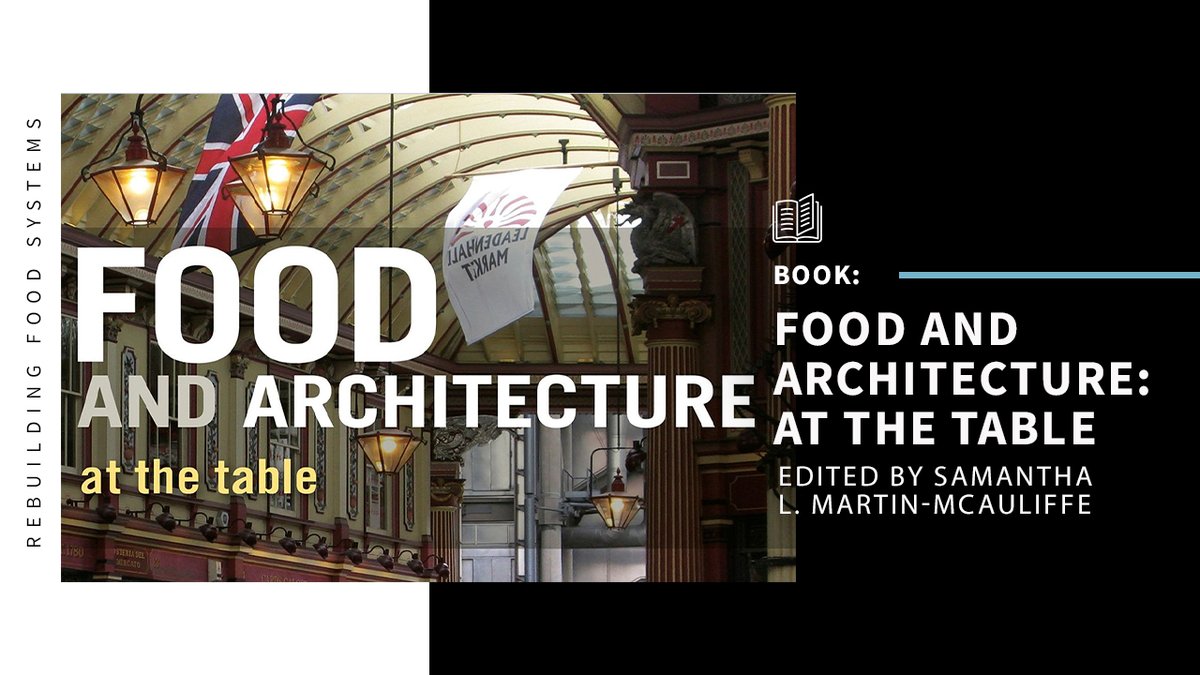 Creativity, intuition, taste and science are values shared by architecture and food. Samantha L. Martin-McAuliffe talks about it in her book “Food and architecture”, connected with our #TopicOfTheMonth #RebuildingFoodSystems in #RocaGallery. 

rocagallery.com/book-food-and-…