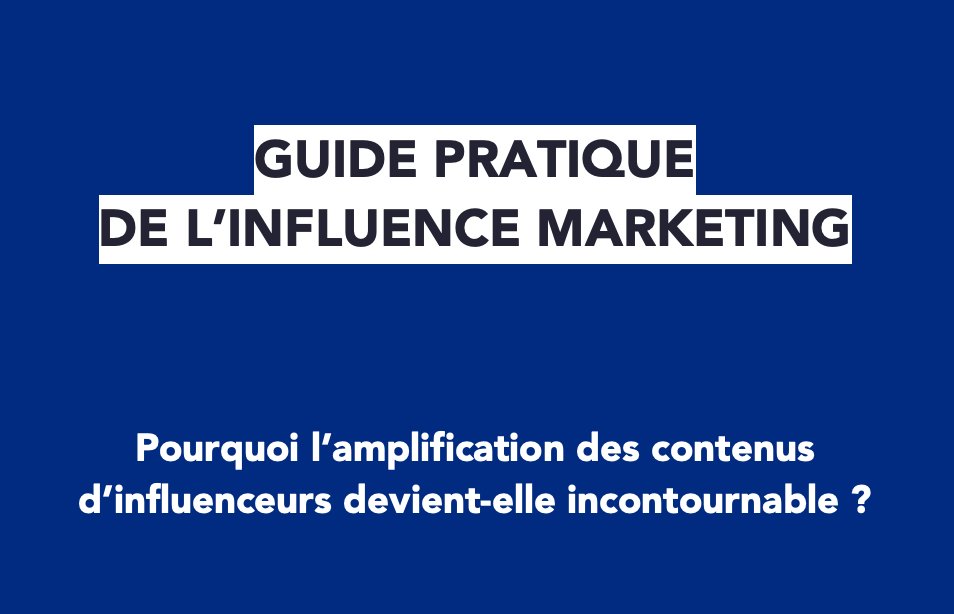 Reech_com's tweet photo. Pourquoi l’amplification des contenus influenceurs sur les réseaux sociaux devient-elle incontournable ?
Un nouveau guide proposé par Reech, téléchargeable gratuitement.
#InfluenceMarketing #Influenceurs #Guide #LivreBlanc #Amplification #Sponsorisation
https://t.co/AZBKOw3qho https://t.co/9OKwfgmy0D