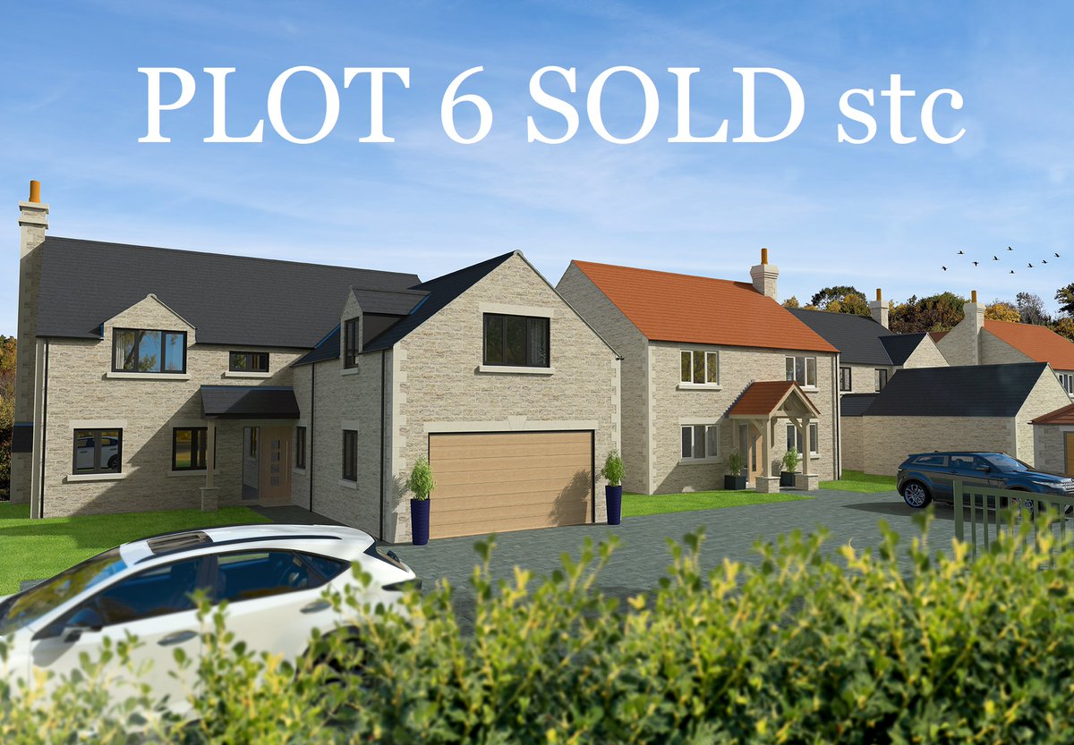 Plot 6 is sold at our Development in Castle Bytham!