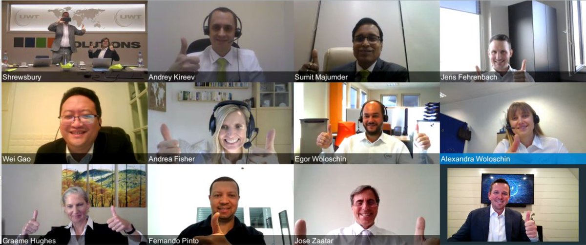 uwtuk's tweet image. Team spirit and co-operation around the world means business for all UWT partners... @UWTGmbH uwt.de/uk.html #levelcontrols