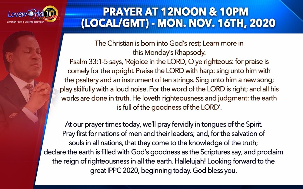 loveworldxp's tweet photo. Pray with Pastor Chris Live, join us let's make power available!

https://t.co/nCW36DF0T2 
#loveworldplus 
#loveworldnetworks 
#pastorchrislive https://t.co/BjOmt3o0tn