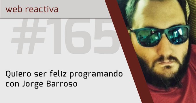 goKarumi's tweet image. ¡Gran capítulo de @webreactiva con nuestro @flipper83! En este episodio podrás escuchar sobre como ser feliz como programador. 👉 bit.ly/35qkwCI #CodingPodcast