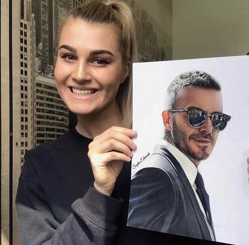 creative_a_r_t's tweet image. Drawing I did of David Beckham. Please share ✏️ #davidbeckham