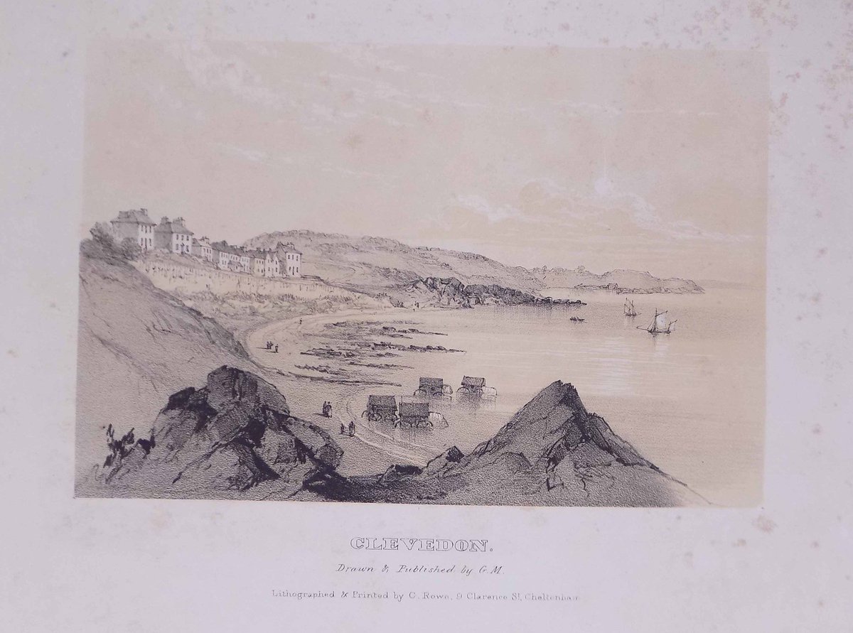 The 18thC tradition of bathing naked from the beach gave way to Victorian modesty when bathing machines were invented. A hut on wheels was drawn down the water while the occupant changed inside. The bather then stepped straight into the water. 3/  https://maps.bristol.gov.uk/kyp/?edition=nsom&layer=Community%20layer&x=331651.99&y=160990.5&extent=478.04
