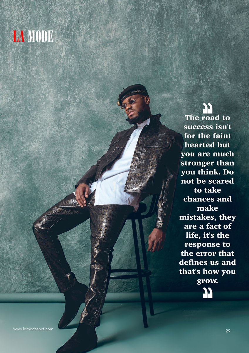 PrinceNEnwerem's tweet photo. “Always strive to be the best version of yourself” says the “StyleKing” . #MondayMotivation 

Styled by the force 🔥 @swankyjerry1  #PrinceXLamode 
To read more visit https://t.co/ccCrH29eci https://t.co/hMvhzaxcYV