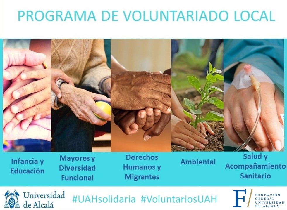 VoluntariosUAH's tweet photo. Siguen abiertas las inscripciones a nuestro programa de voluntariado local para este curso!🍃🎒✏️🏥👥 Visita nuestra web👉 https://t.co/cSEFoL014X, elige el programa que más te guste y rellena el formulario de inscripción📑 https://t.co/xSuGzqA0bQ  #voluntariosUAH @FGUAes @UAHes https://t.co/vH6EGJkIVf
