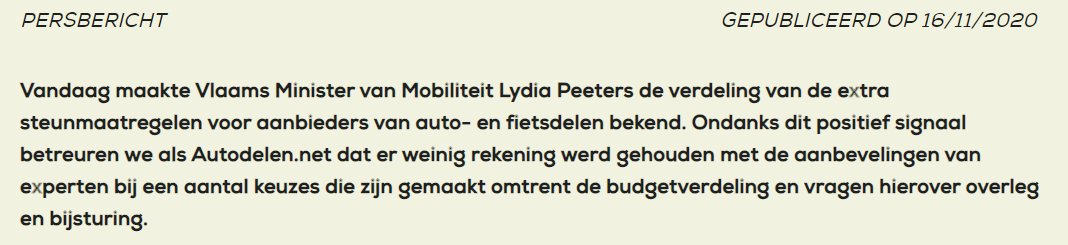 Autodelen_net's tweet image. Autodelen.net roept op tot overleg en bijsturing van de Covid-19 steunmaatregelen voor aanbieders van fiets- en autodelen  bit.ly/3nt9UJM @poppymobility @PartagoMob @coopstroom @CambioAutodelen @BattMobility_ @degage @ValckenierGroep @foxshare @bolides @kenis