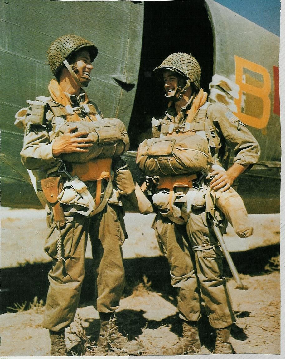 If you google "82nd Airborne Division Sicily" you may stumble across any one of the following images. They are pretty well known photographs, and have been published in plenty of books but, although attached to the 82nd at various stages, this is in fact the 509th PIB, a unit /1