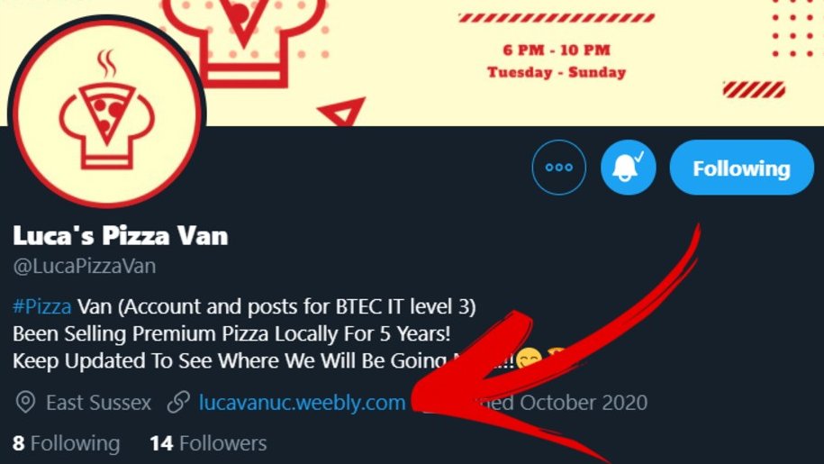 LucaPizzaVan's tweet photo. What to know a little more about us. Leave some feedback about us below and be sure to check out our website to see others feedback 🙂 https://t.co/RGLyJ7a0iM https://t.co/49JJiW7I9B