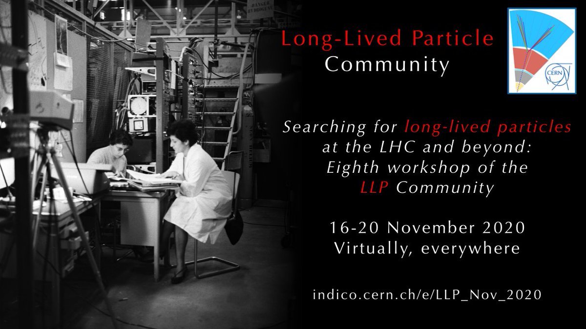 jbbeacham's tweet photo. Have you heard? #LLP8, the 8th workshop of the Long-Lived Particle Community at @CERN & beyond, goes live in about 30 minutes! Today we feature new results from ATLAS, CMS, LHCb, NA62, & FASER, & plenary talks on dark showers & reinterpretations. Join us! https://t.co/jOiEzLoZF6 https://t.co/6oZJ616yWl