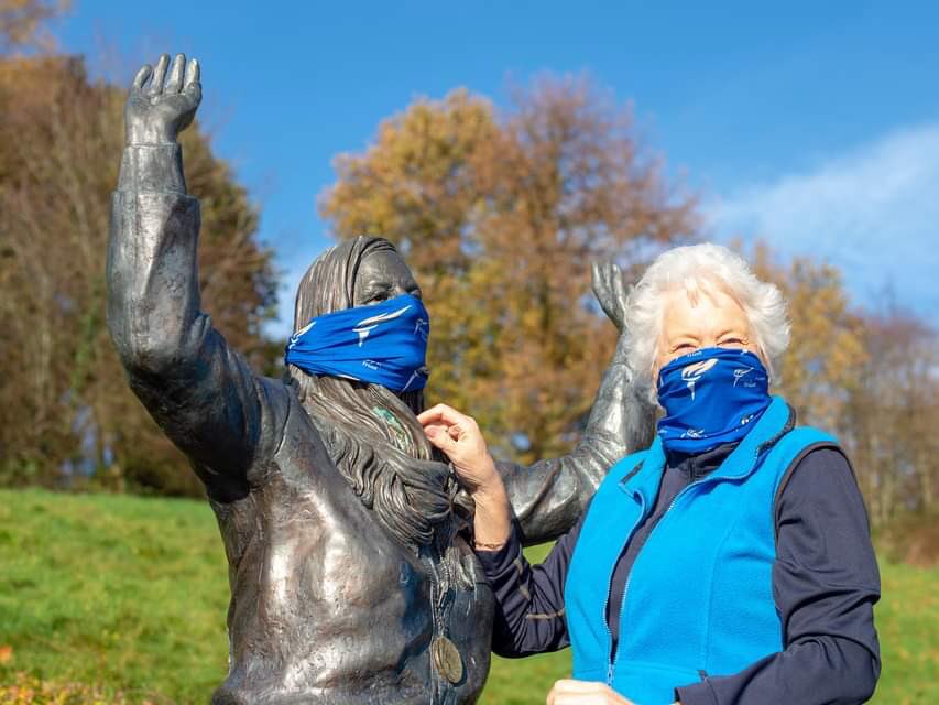 MaryPetersTrust's tweet photo. We are delighted to launch our “Mask Out to Help Out” campaign as we work to still support our young athletes. Can you donate to receive a face covering and support sport at the same time? Click the link below and help us to help sport! 
https://t.co/lNkaJKaOGS https://t.co/Uona6ehrxK